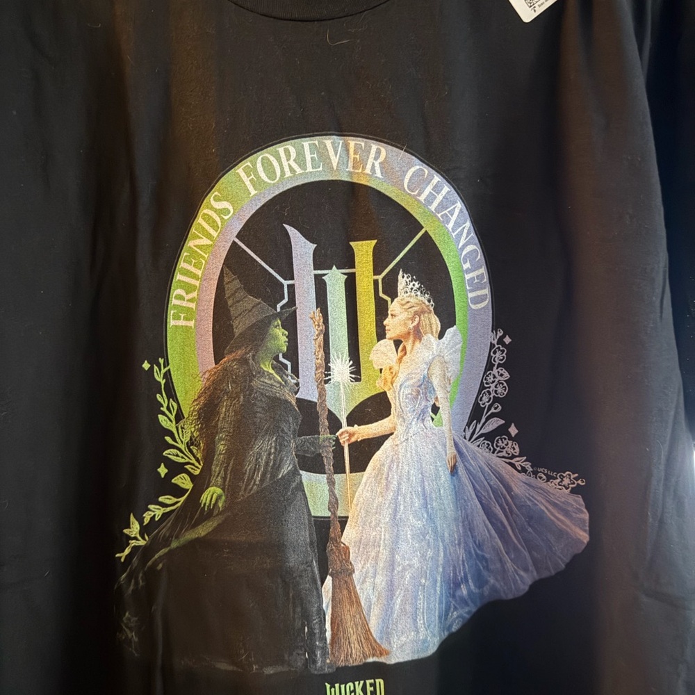 Black Wicked Graphic T-Shirt 3XL (New)